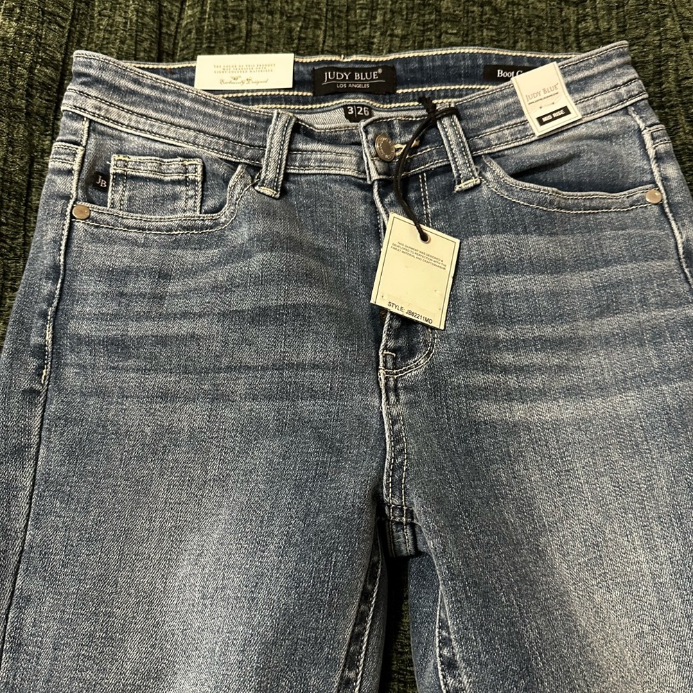 Judy Blue Women's Classic Blue Boot Cut Jeans